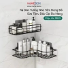 Kệ Góc Nhà Tắm Dán Tường Thép Inox Không Gỉ – Tam Giác 10kg, Đa Năng, Giá 40.000 VND