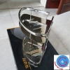Kệ góc phòng tắm inox - Giá góc đôi, giá để đồ phòng tắm, giảm giá 21.9k