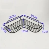 Kệ góc sắt không gỉ dán tường tiện lợi - Giá 39.000, lý tưởng cho nhà tắm & bếp 6