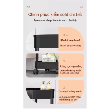 Kệ góc tắm đa năng 2-5 tầng nhựa chống thấm dễ vệ sinh Giá mỹ phẩm giao Hà Nội 86.174₫