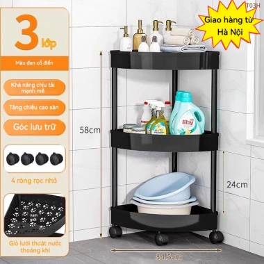Kệ góc tắm đa năng 2-5 tầng nhựa chống thấm dễ vệ sinh Giá mỹ phẩm giao Hà Nội 86.174₫ 10 Kệ góc tắm đa năng 2-5 tầng nhựa chống thấm dễ vệ sinh Giá mỹ phẩm giao Hà Nội 86.174₫ 10