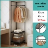 Kệ góc treo quần áo 360 bánh xe modern – giá phơi đồ, kệ giày đa năng, sơn tĩnh điện chống gỉ, giảm 18 phần trăm chỉ 112.000đ 10