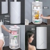 Kệ góc tường đa năng 3 tầng có cửa - Nhựa chống nước, treo tường nhà bếp, phòng tắm, toilet - Giá 123k 2