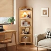 Kệ góc tường đa năng gỗ MDF phủ Melamine lắp ghép dễ dàng - Giá ưu đãi 379.500₫