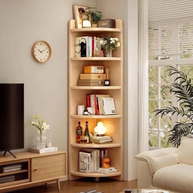 Kệ góc tường đa năng gỗ MDF phủ Melamine lắp ghép dễ dàng - Giá ưu đãi 379.500₫ 9