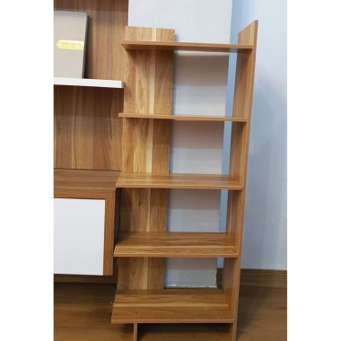 Kệ góc tường gỗ 5 tầng lắp ghép siêu sale giá chỉ 117.600 VNĐ tiết kiệm 22%