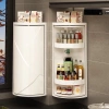 Kệ góc xoay 360° AnhAnh nhựa PP cứng KSVGE7.547 Giá 160.000đ, tiết kiệm không gian 2