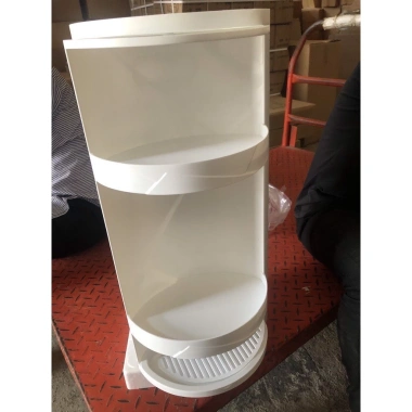 Kệ góc xoay 360 độ đa năng cho nhà tắm, bếp, bàn trang điểm - Giá chỉ 125.000đ