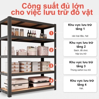 Kệ Hàng Thép Đa Năng Đựng Đồ V Lỗ - Giá Ưu Đãi 234.000, Số Lượng Lớn 3 Kệ Hàng Thép Đa Năng Đựng Đồ V Lỗ - Giá Ưu Đãi 234.000, Số Lượng Lớn 3