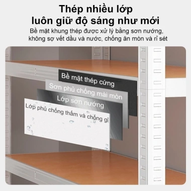 Kệ Hàng Thép Đa Năng Đựng Đồ V Lỗ - Giá Ưu Đãi 234.000, Số Lượng Lớn 6 Kệ Hàng Thép Đa Năng Đựng Đồ V Lỗ - Giá Ưu Đãi 234.000, Số Lượng Lớn 6