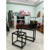 Kệ hồ cá sắt sang trọng, chân chịu lực, giá kệ sắt ưu đãi 500.000đ, chất lượng cao