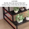 Kệ hoa 2/3 tầng giá đỡ hình thang thép carbon - Thiết kế sang trọng, chỉ 92.400₫ 6
