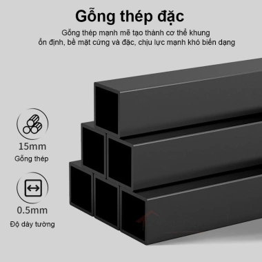 Kệ hoa 2/3 tầng giá đỡ hình thang thép carbon - Thiết kế sang trọng, chỉ 92.400₫
