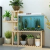 Kệ Hoa Đỏ Lưới Gỗ Nhiều Tầng - Trang trí phòng khách, nội thất gia dụng, giảm giá 368k 7