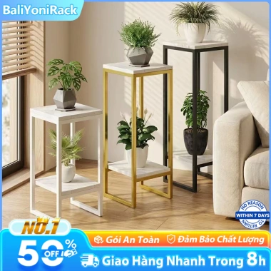 Kệ Hoa Nhiều Tầng Bali 24x24x90cm - Đa Năng Trang Trí Phòng Khách, Giá 209.000₫