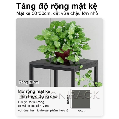 Kệ Hoa Nhiều Tầng Bali 24x24x90cm - Đa Năng Trang Trí Phòng Khách, Giá 209.000₫