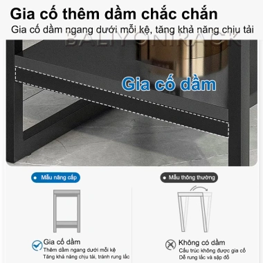 Kệ Hoa Nhiều Tầng Bali 24x24x90cm - Đa Năng Trang Trí Phòng Khách, Giá 209.000₫