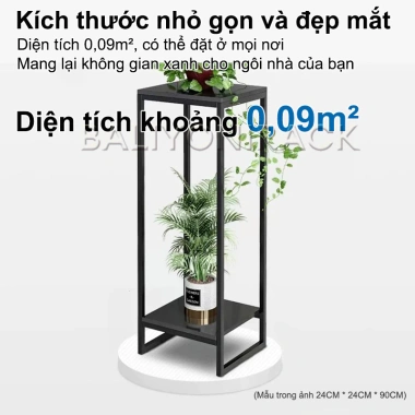 Kệ Hoa Nhiều Tầng Bali 24x24x90cm - Đa Năng Trang Trí Phòng Khách, Giá 209.000₫