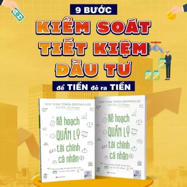 Kế hoạch tài chính cá nhân 9 bước - Đạt tự do tài chính | Sách đầu tư giá ưu đãi 151.200 VND