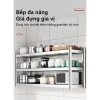 Kệ inox 2 tầng treo tường cao cấp - Chịu lực tốt, lắp đặt dễ dàng, giá chỉ 419.000₫ 2