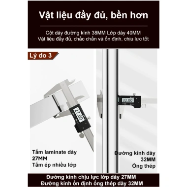Kệ inox 2 tầng treo tường cao cấp - Chịu lực tốt, lắp đặt dễ dàng, giá chỉ 419.000₫ 4 Kệ inox 2 tầng treo tường cao cấp - Chịu lực tốt, lắp đặt dễ dàng, giá chỉ 419.000₫ 4