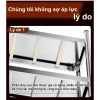 Kệ inox 2 tầng treo tường cao cấp - Chịu lực tốt, lắp đặt dễ dàng, giá chỉ 419.000₫ 6
