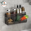Kệ Inox 3 Ngăn 2 Tầng Lưới Treo Tường Tiết kiệm không gian bếp & tắm, chỉ 61.500₫