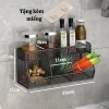 Kệ Inox 3 Ngăn 2 Tầng Lưới Treo Tường Tiết kiệm không gian bếp & tắm, chỉ 61.500₫ 10