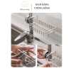 Kệ inox 304 đa năng, đựng lưới rửa bát, xà bông treo, giá chỉ 59.000đ