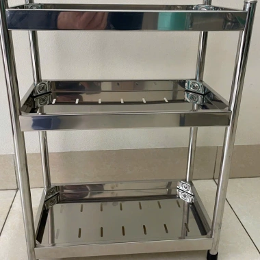 Kệ inox đa năng 2-3 tầng cho bếp và phòng tắm – Đựng gia vị tiện lợi, giá chỉ 150.000đ 4