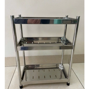 Kệ inox đa năng 2-3 tầng cho bếp và phòng tắm – Đựng gia vị tiện lợi, giá chỉ 150.000đ 6