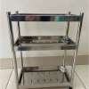Kệ Inox đa năng 2-3 tầng cho bếp và tắm - Giá chỉ 150.000 VND giảm mạnh 3
