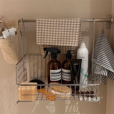 Kệ Inox Giỏ Treo Tường Nhà Vệ Sinh - Giá Ưu Đãi 174.240₫, Đựng Chậu Rửa & Đồ Mỹ Phẩm