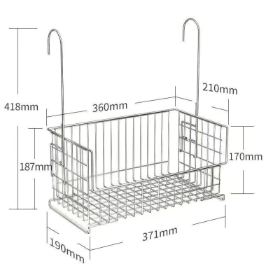 Kệ Inox Giỏ Treo Tường Nhà Vệ Sinh - Giá Ưu Đãi 174.240₫, Đựng Chậu Rửa & Đồ Mỹ Phẩm