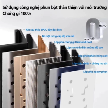 Kệ kho hàng sắt 4 tầng siêu thị chịu 200kg/tầng, lắp đặt 5 phút, giá 1,300,000₫