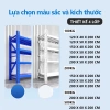 Kệ kho hàng sắt 4 tầng siêu thị chịu 200kg/tầng, lắp đặt 5 phút, giá 1,300,000₫ 7