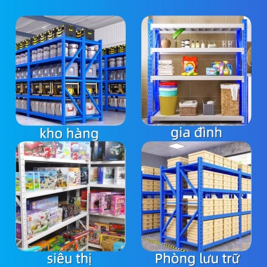 Kệ KING GLOBAL Chịu lực cao 250kg/lớp - Dày 200x60x200mm, chống ẩm, giá ưu đãi 2,5 triệu 7