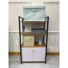 Kệ Lò Vi Sóng 4 Tầng Đa Năng - Khung Sắt, Tủ Gỗ MDF Phủ Melamine, Giá 245.000₫ 5