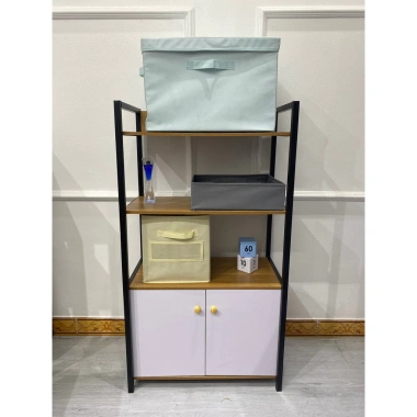Kệ Lò Vi Sóng 4 Tầng Đa Năng - Khung Sắt, Tủ Gỗ MDF Phủ Melamine, Giá 245.000₫ 5 Kệ Lò Vi Sóng 4 Tầng Đa Năng - Khung Sắt, Tủ Gỗ MDF Phủ Melamine, Giá 245.000₫ 5