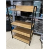 Kệ Lò Vi Sóng 4 Tầng Khung Sắt Sơn Tĩnh Điện, Mặt Gỗ MDF Melamin Chống Thấm, Tiết Kiệm Không Gian - 269k 2