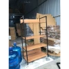 Kệ Lò Vi Sóng 4 Tầng Khung Sắt Sơn Tĩnh Điện, Mặt Gỗ MDF Melamin Chống Thấm, Tiết Kiệm Không Gian - 269k 3