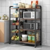 Kệ lò vi sóng 70-90cm gỗ MDF, ngăn tủ, bánh xe – Giá ưu đãi 539k, tiết kiệm không gian 2