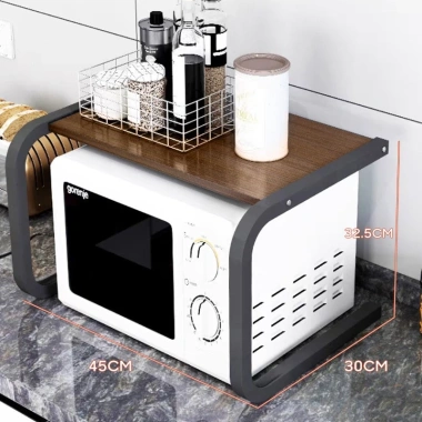 Kệ Lò Vi Sóng Chữ U Thép Chắc Chắn Thiết Kế Gọn Nhẹ Giá Ưu Đãi 119.000 VND 2
