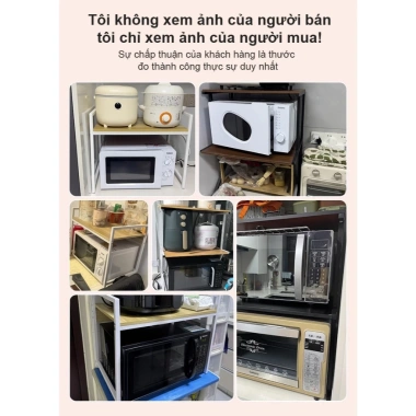 Kệ Lò Vi Sóng Đa Năng LUXE Điều Chỉnh Kích Thước 2-3 Tầng Cho Nhà Bếp 135.000 VND 7