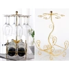 Kệ ly rượu vang cổ điển 6 ly - Giá treo + kệ rượu, décor phòng khách, 239.000₫ 4