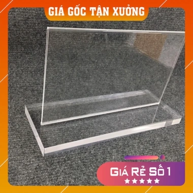 Kệ mica chức vụ 2 mặt Công an – Đế dày 15mm, giá 138.000₫, giảm từ 171.120₫ 2