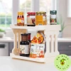 Kệ mini 2 tầng nhựa Việt Nhật - Đựng gia vị, mỹ phẩm, đồ học tập, tiết kiệm không gian 2