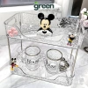 Kệ mỹ phẩm acrylic sóng nước trong suốt vân kim cương sang trọng - Giảm còn 69.000₫