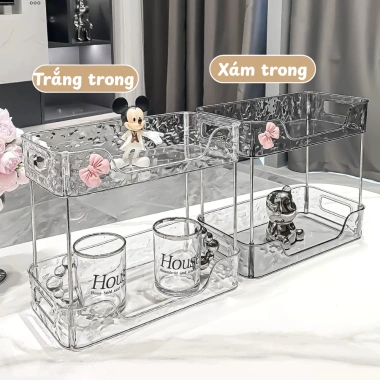 Kệ mỹ phẩm acrylic sóng nước trong suốt vân kim cương sang trọng - Giảm còn 69.000₫ 9 Kệ mỹ phẩm acrylic sóng nước trong suốt vân kim cương sang trọng - Giảm còn 69.000₫ 9