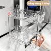 Kệ mỹ phẩm acrylic sóng nước trong suốt vân kim cương sang trọng - Giảm còn 69.000₫ 10